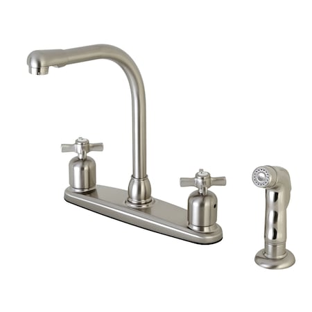 Millennium FB758ZXSP 8-Inch Centerset Kitchen Faucet with Sprayer FB758ZXSP